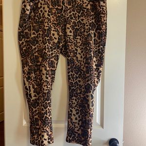 Eloquii leopard pants